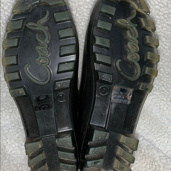 Coach Rain Boots - Picture 4 of 7